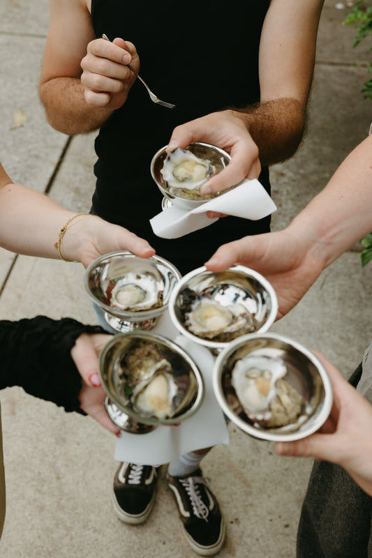 Notes From Our Evening With The Oyster Stand