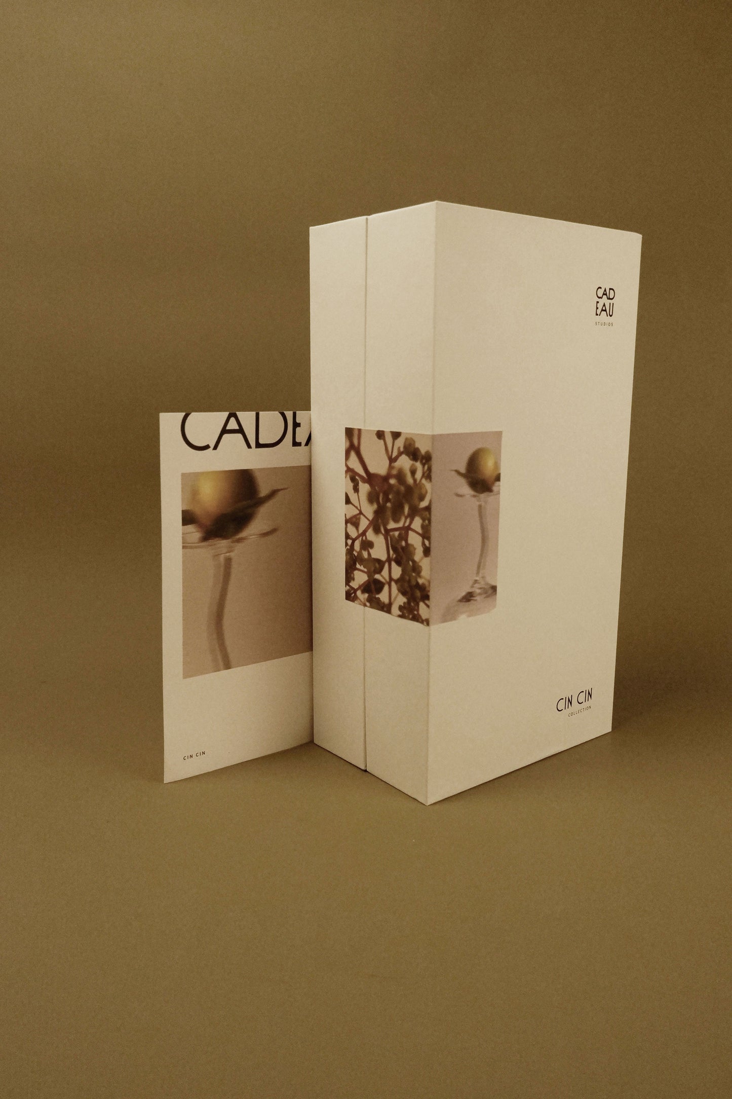 Cin Cin white gift box 