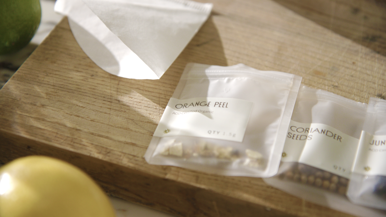 Gin hamper spice packets 