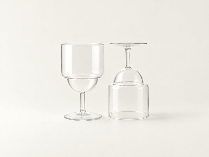Orb Goblet Glasses